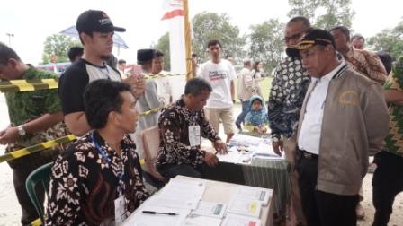 Ribuan Warga Riau Kompleks Antusias Ikut Pemilu